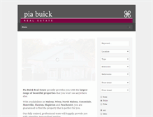 Tablet Screenshot of piabuick.com.au